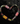 Black Bow Candies Heart Tsurikawa
