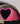Pink Hearts Limited Edition Heart Shaped Exhaust Tip Tailpipe Tip Professional Weld On Stainless Steel - 2.25/2.5/3 Inch Universal Fit
